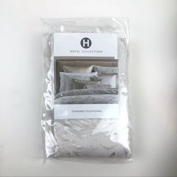 Hotel Collection Marble (1) Standard Pillow Sham $130 NEW - Picture 2 of 3